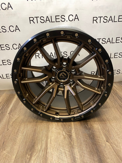 20x10 Fuel Rebel Rims 6x139.7 -18mm