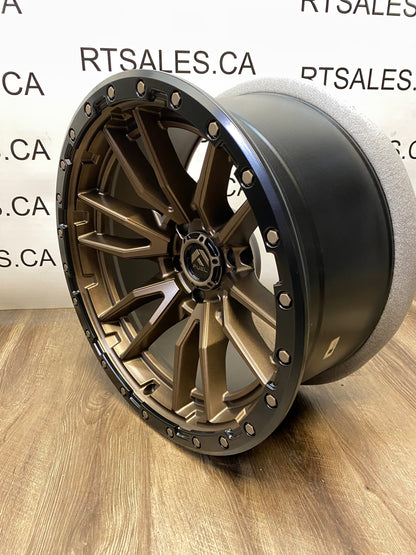 20x10 Fuel Rebel Rims 6x139.7 -18mm