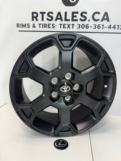 5×114.3 Black Replica Rims – 17" & 18" (Toyota/ Lexus)