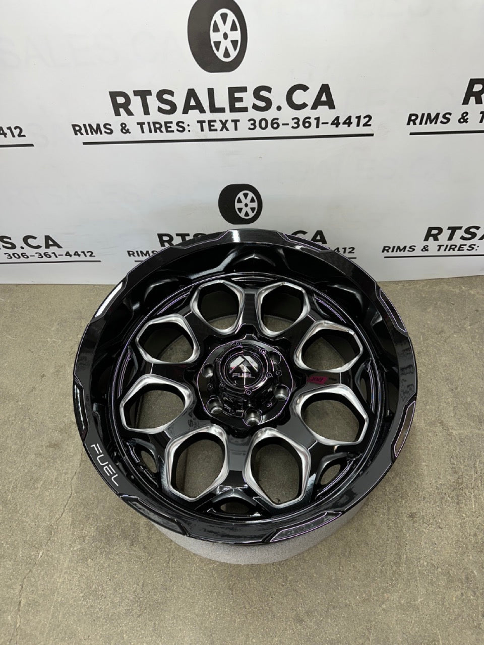 20x10 Fuel Scepter Rims 6x139.7