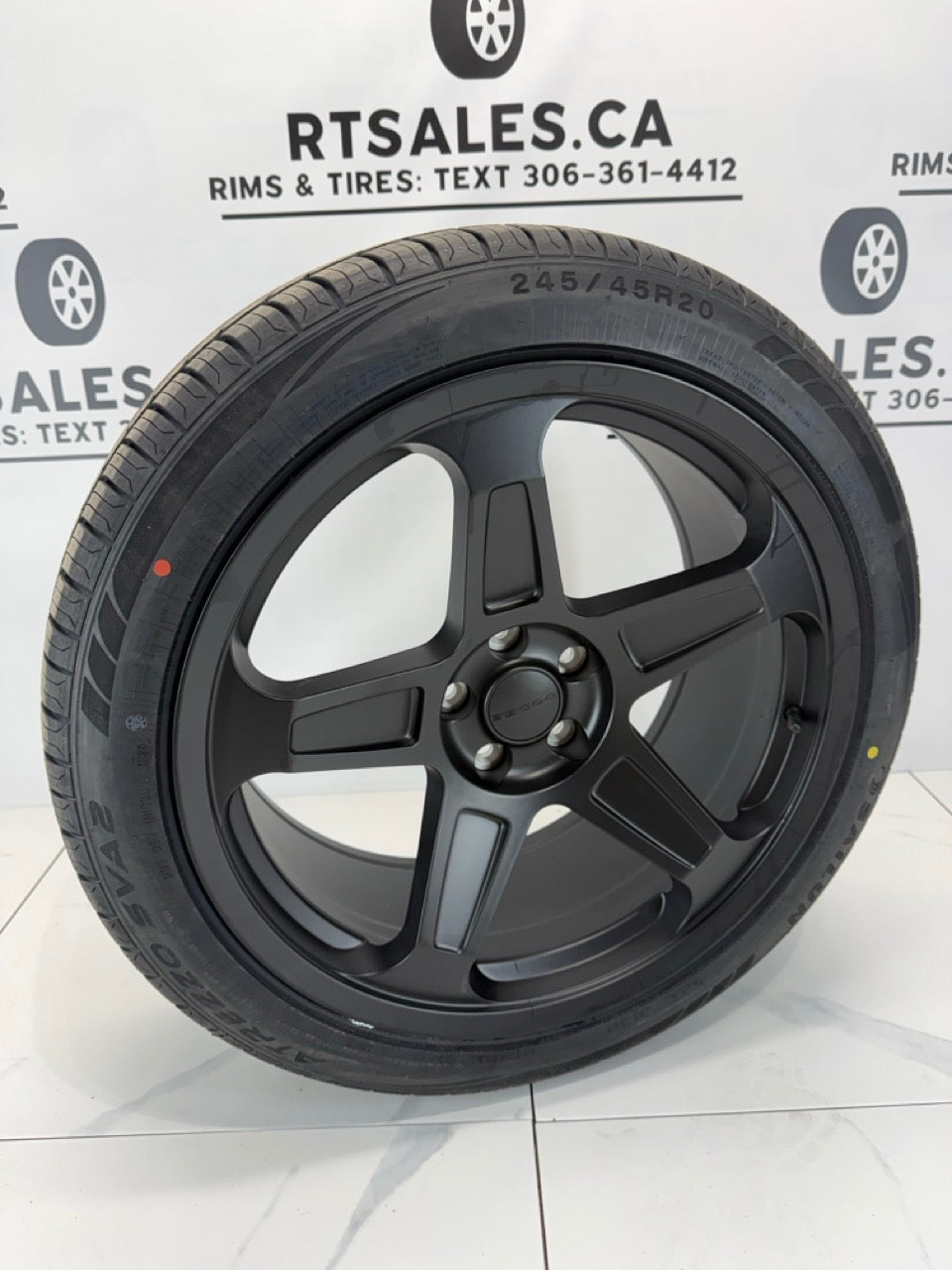 245/45/20 Sailun SVA2 All Season Tires on 20" Rims 5x115