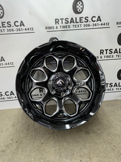 20x10 Fuel Scepter Rims 6x139.7