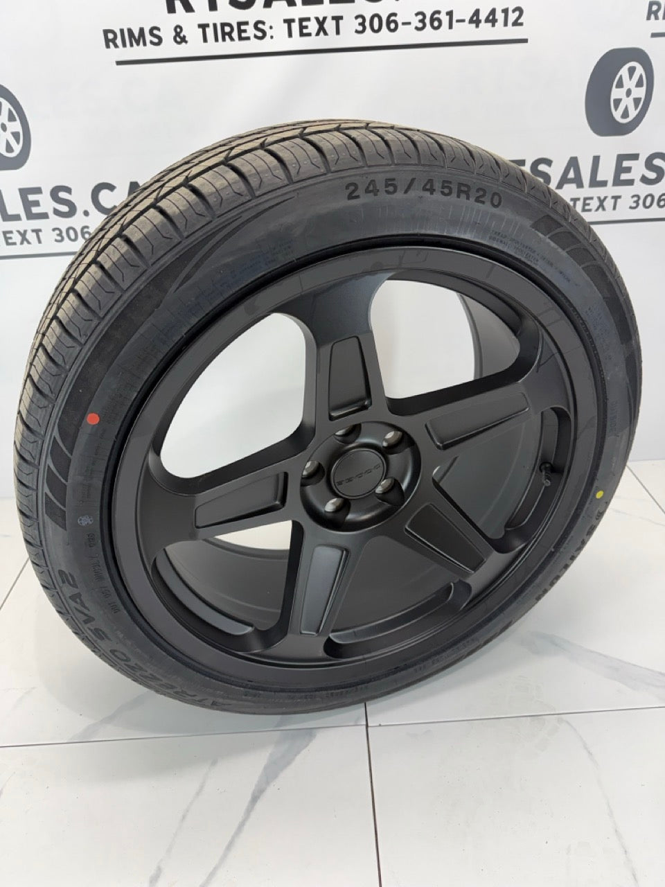 245/45/20 Sailun SVA2 All Season Tires on 20" Rims 5x115