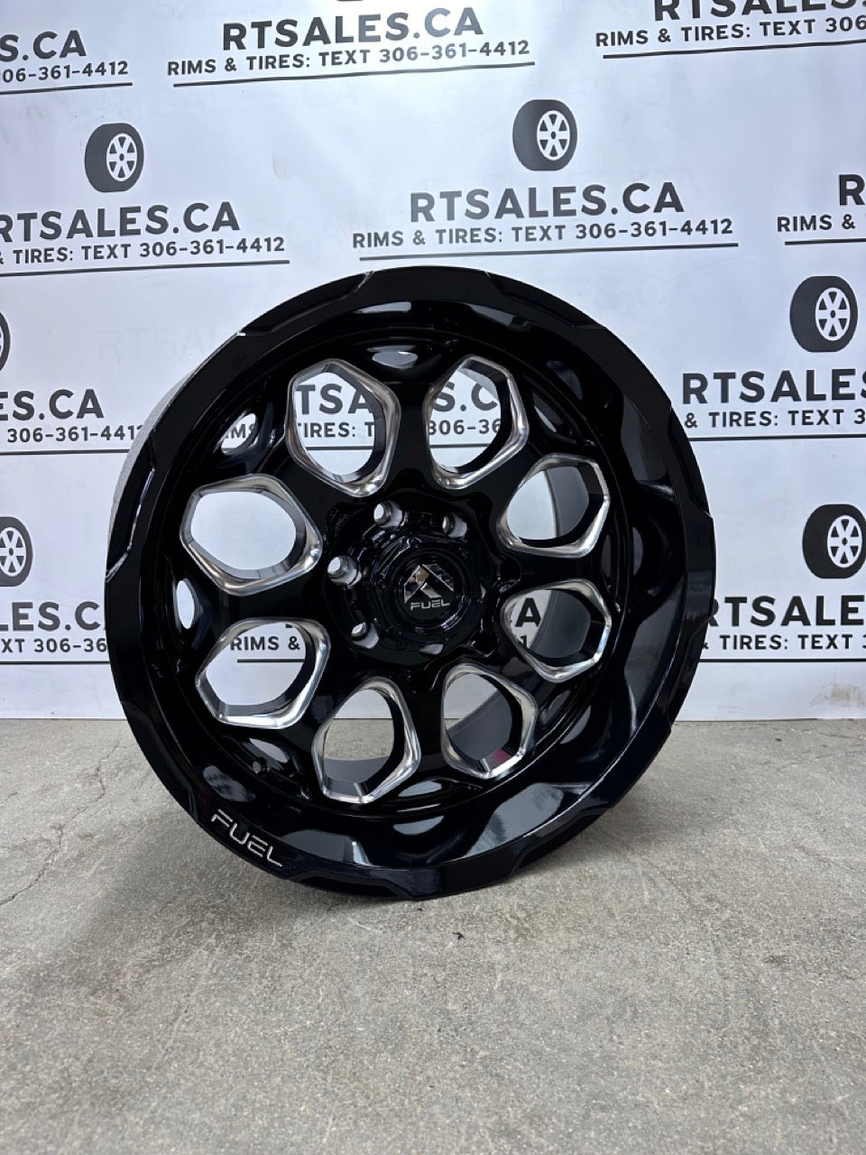 20x10 Fuel Scepter Rims 6x139.7