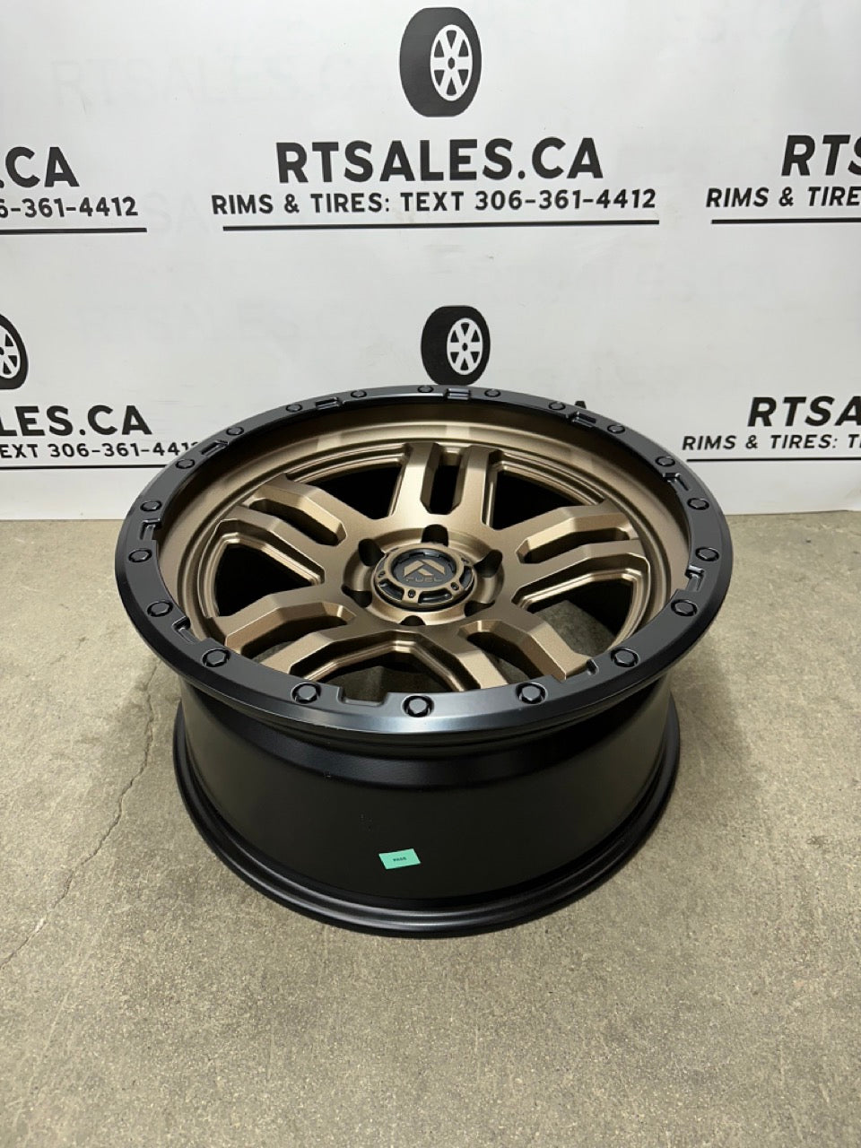 20x9 Fuel Ammo Rims 6x139.7 Bronze