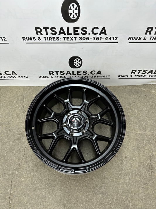 20x9 Fuel Tech Rims 6x139.7 Black