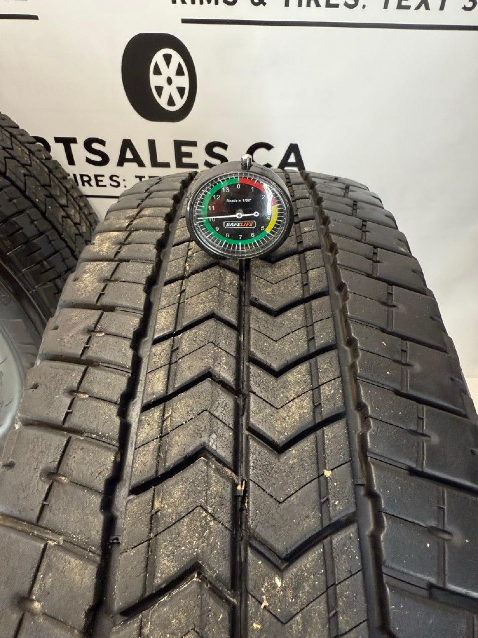 LT 235/80/17 GMC 3500 Dually rims & Tires Set of 6