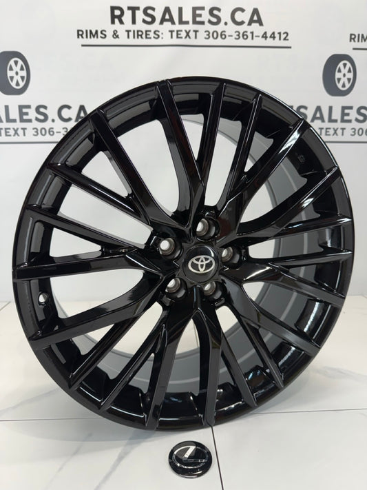 Replica R224 Rims 5x120 Gloss Black - MULTIPLE SIZES