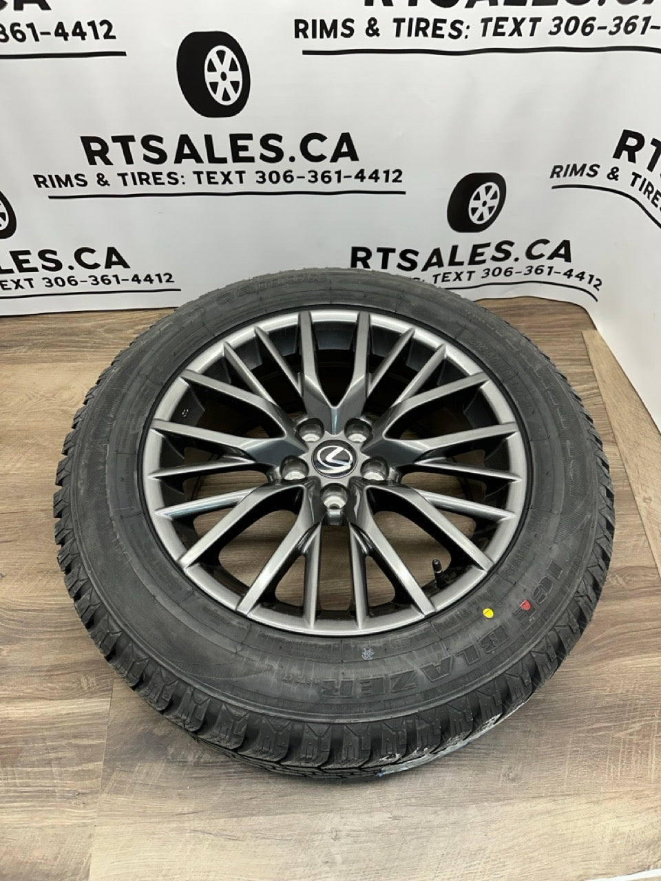 235/60/18 WINTER TIRES rims 5x114.3 Toyota Lexus