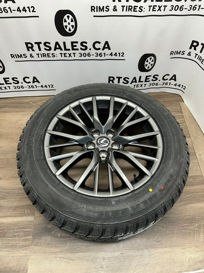 235/60/18 WINTER TIRES rims 5x114.3 Toyota Lexus