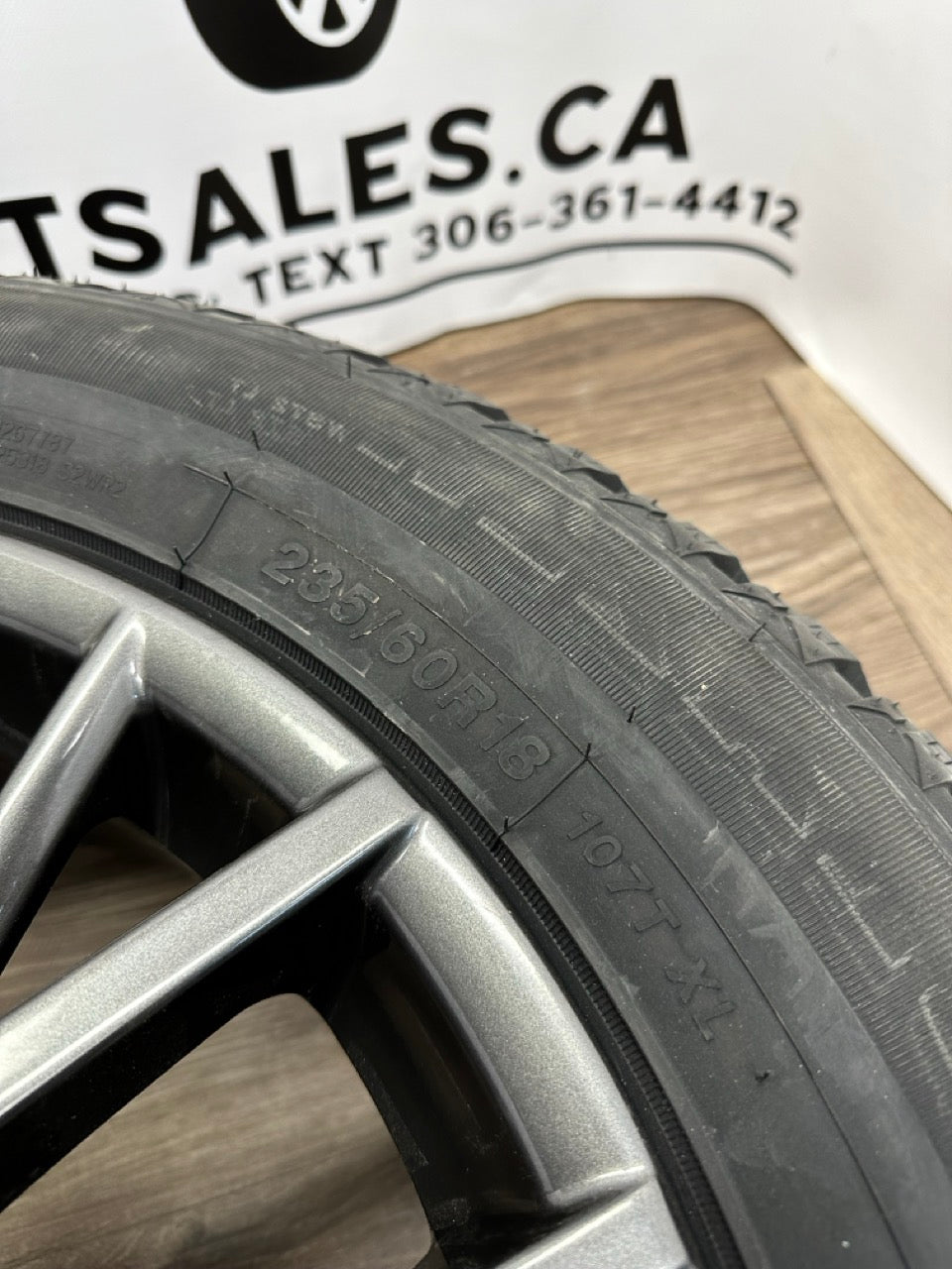 235/60/18 WINTER TIRES rims 5x114.3 Toyota Lexus