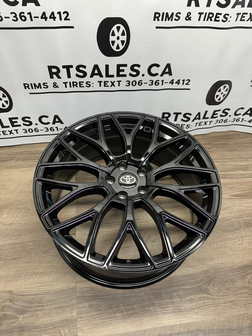 20X8.5 Touren TR76 Rims 5x114.3 Gloss Black