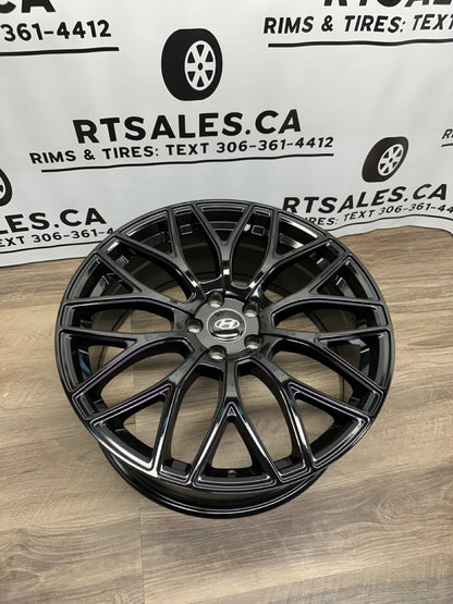 20X8.5 Touren TR76 Rims 5x114.3 Gloss Black