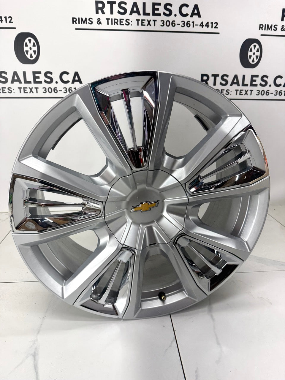 22x9 Chevy Factory OEM 1500 Rims 6x139 (Takeoffs)
