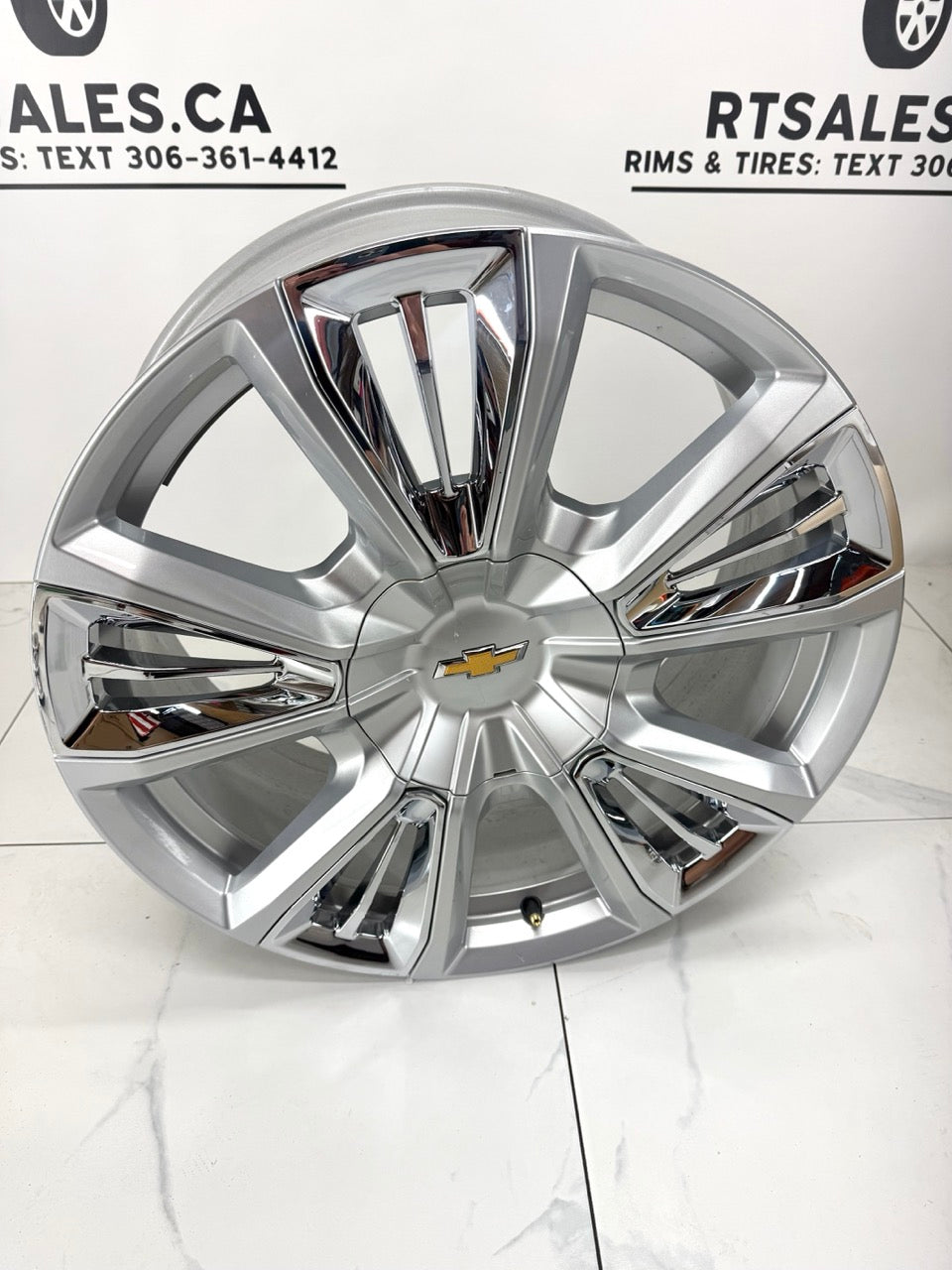 22x9 Chevy Factory OEM 1500 Rims 6x139 (Takeoffs)