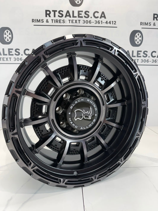 20x10 Black Rhino Legion Rims 8x165