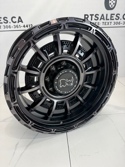 20x10 Black Rhino Legion Rims 8x165