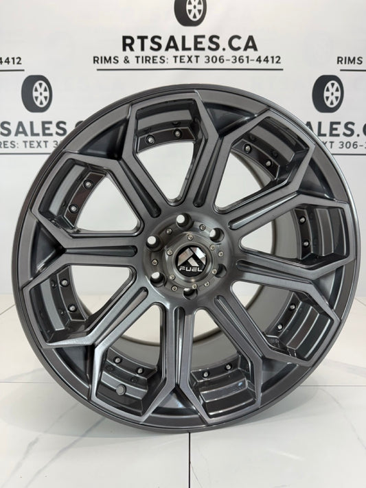 20x10 Fuel Siege Rims 6x139.7