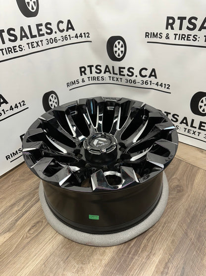 20x10 Fuel Quake Rims 8x180