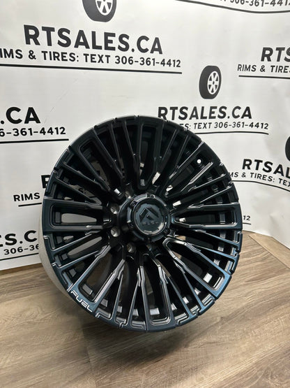 20x10 Fuel Rebar Rims 8x170