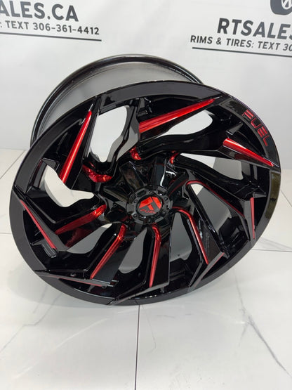 20x10 Fuel Reaction Rims 8x170