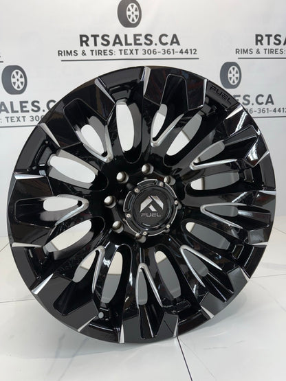 20x10 Fuel Quake Rims 8x180