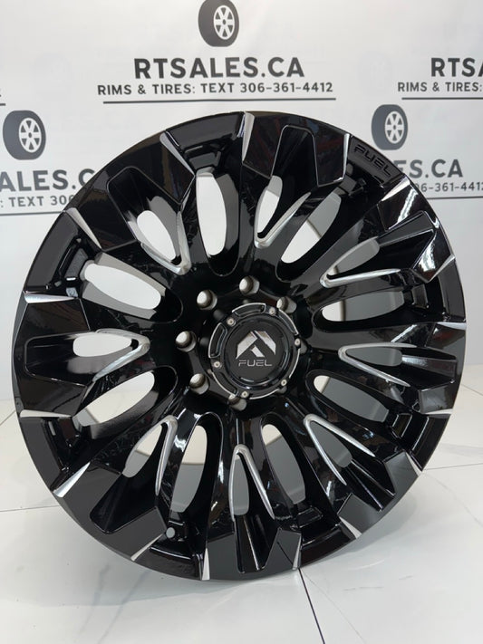 20x10 Fuel Quake Rims 8x165