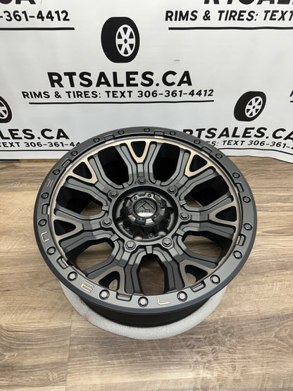 20x9 Fuel Traction Rims 6x135