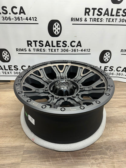 20x9 Fuel Traction Rims 6x135