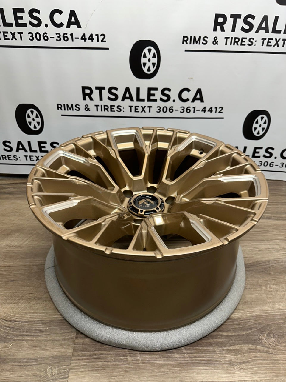 20x10 Fuel Rebar Rims 6x139.7