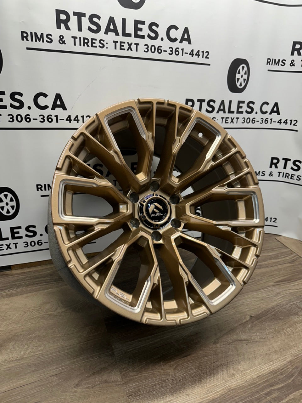 20x10 Fuel Rebar Rims 6x139.7