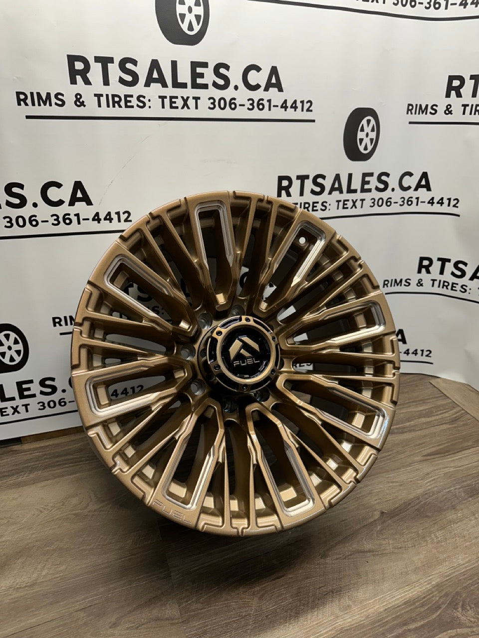 20x10 Fuel Rebar Rims 8x170