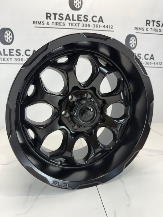 20x10 Fuel Scepter Rims 6x139.7