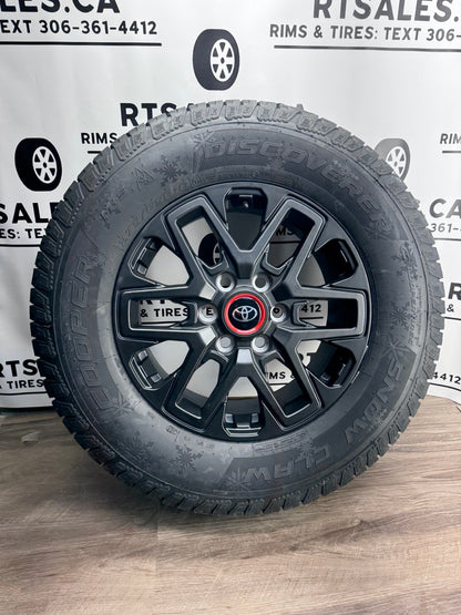 275/65/18 Winter tires 18x7.5 Rims 6x139.7 Toyota Tundra