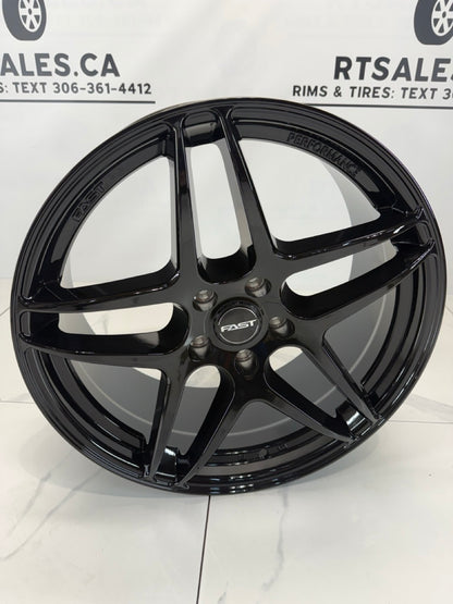 Fast Boost Rims 5x114.3 Gloss Black - MULTIPLE SIZES