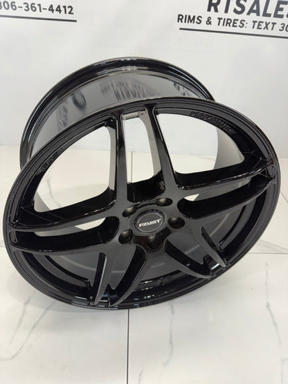 Fast Boost Rims 5x114.3 Gloss Black - MULTIPLE SIZES