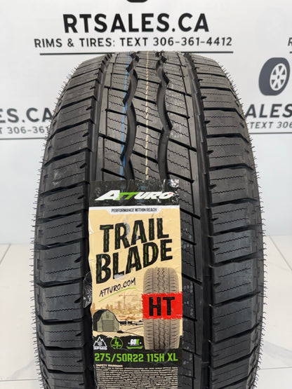 275/50/22 Atturo HT ALL-WEATHER Tires XL
