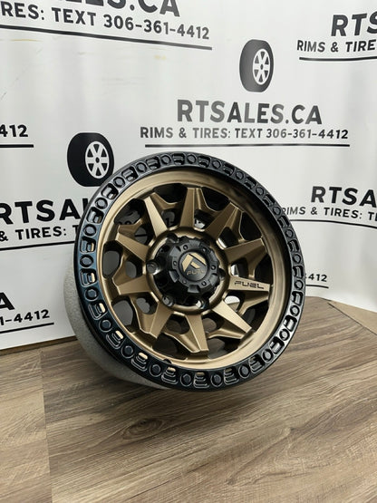 16x8 Fuel Covert Rims 6x139.7