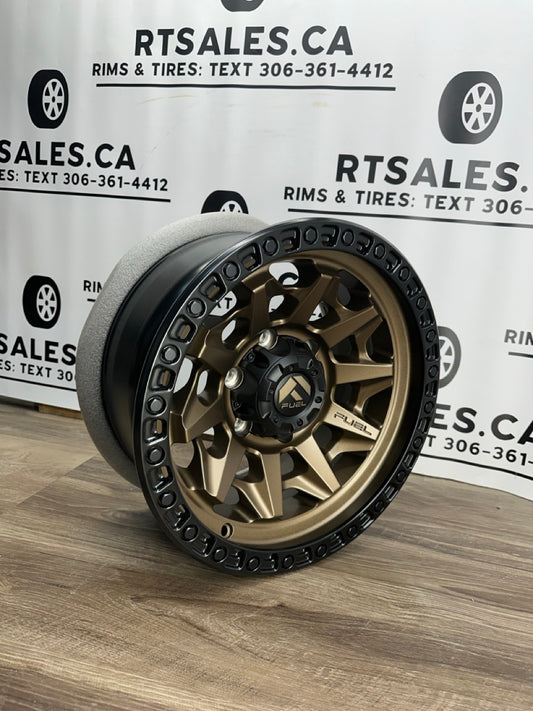 16x8 Fuel Covert Rims 6x139.7