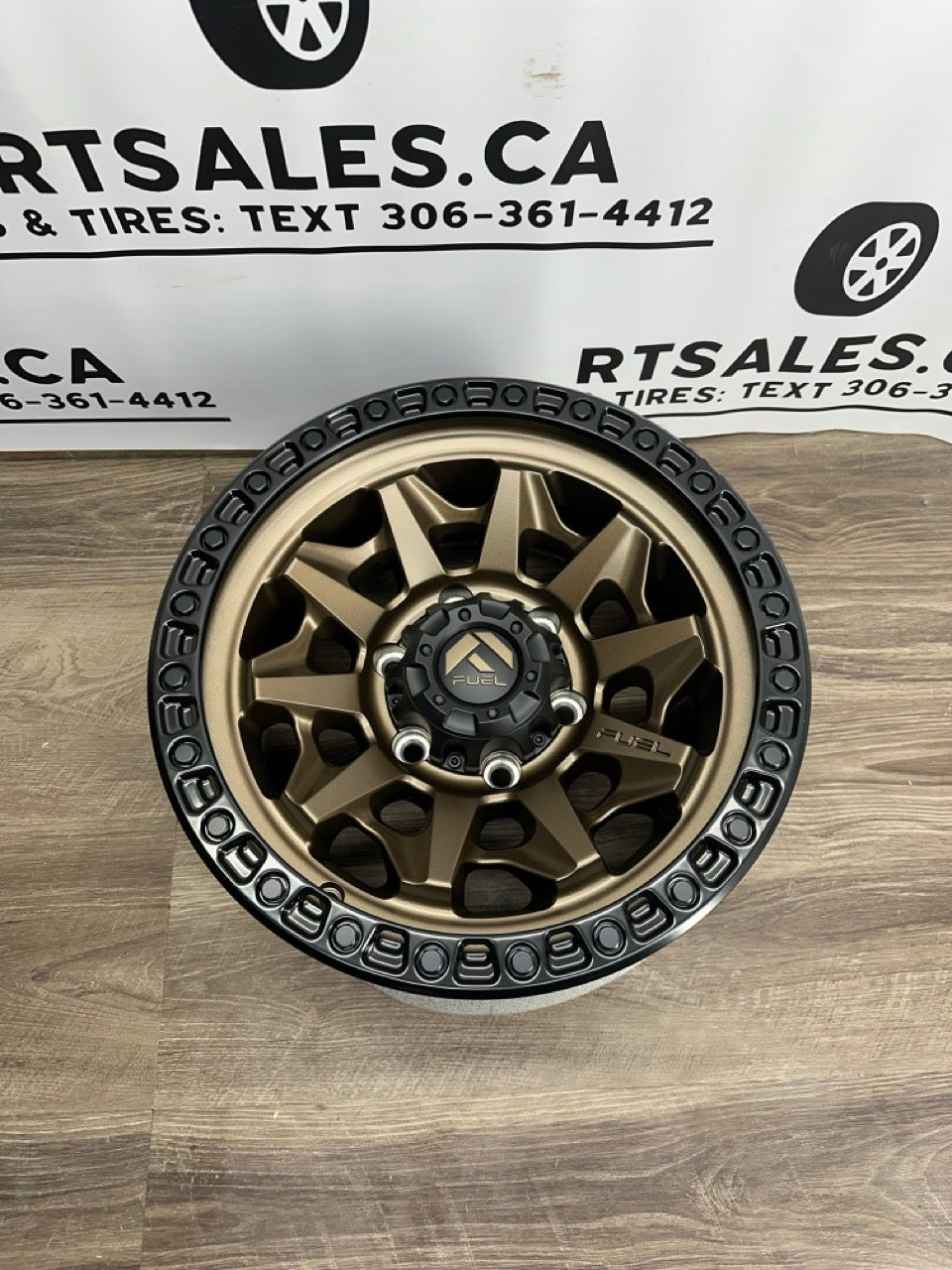 16x8 Fuel Covert Rims 6x139.7