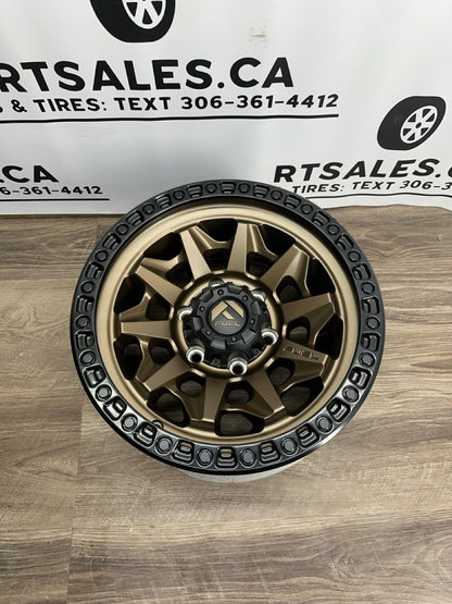 16x8 Fuel Covert Rims 6x139.7