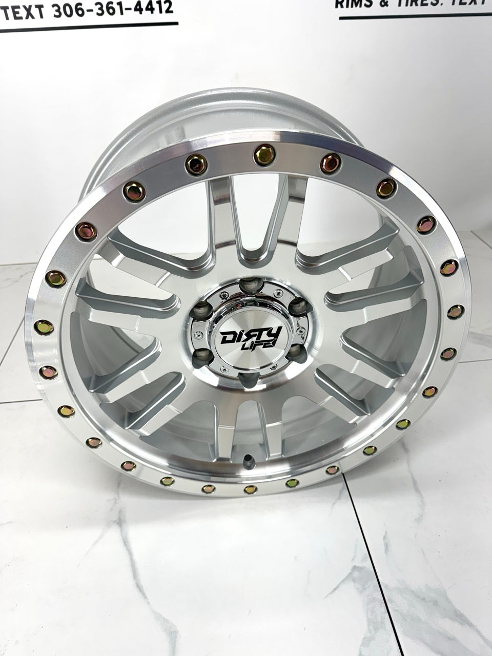 Dirty Life Canyon Pro 9309 Machined with Silver Window Rims – 17", 18"