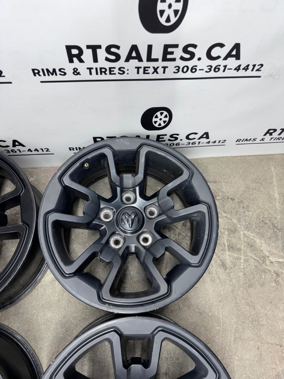 17x7 Dodge Ram OEM Rims 5x139.7 (Used)