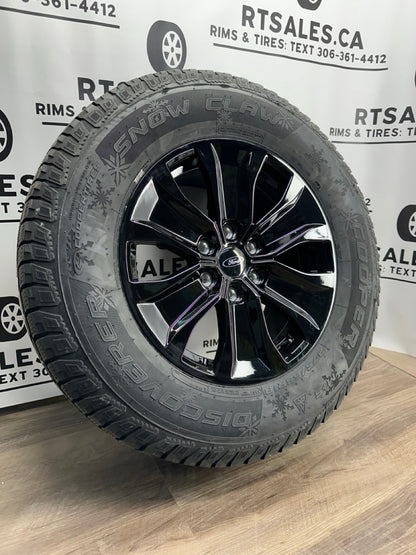 275/65/18 Cooper Winter tires rims Ford F-150