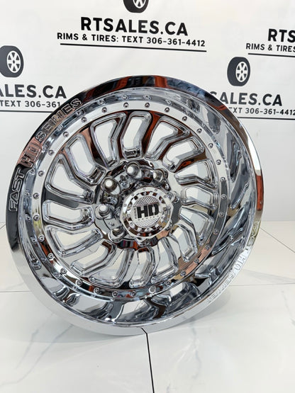 20x10 Fast D-STRUCT Rims 5x139 Chrome