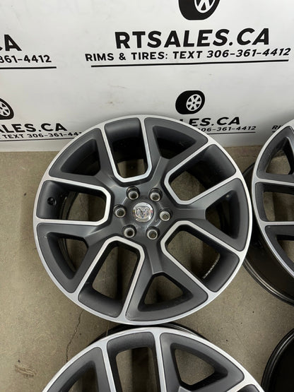 22x9 Dodge Ram OEM 1500 Rims 6x139.7 (Used)