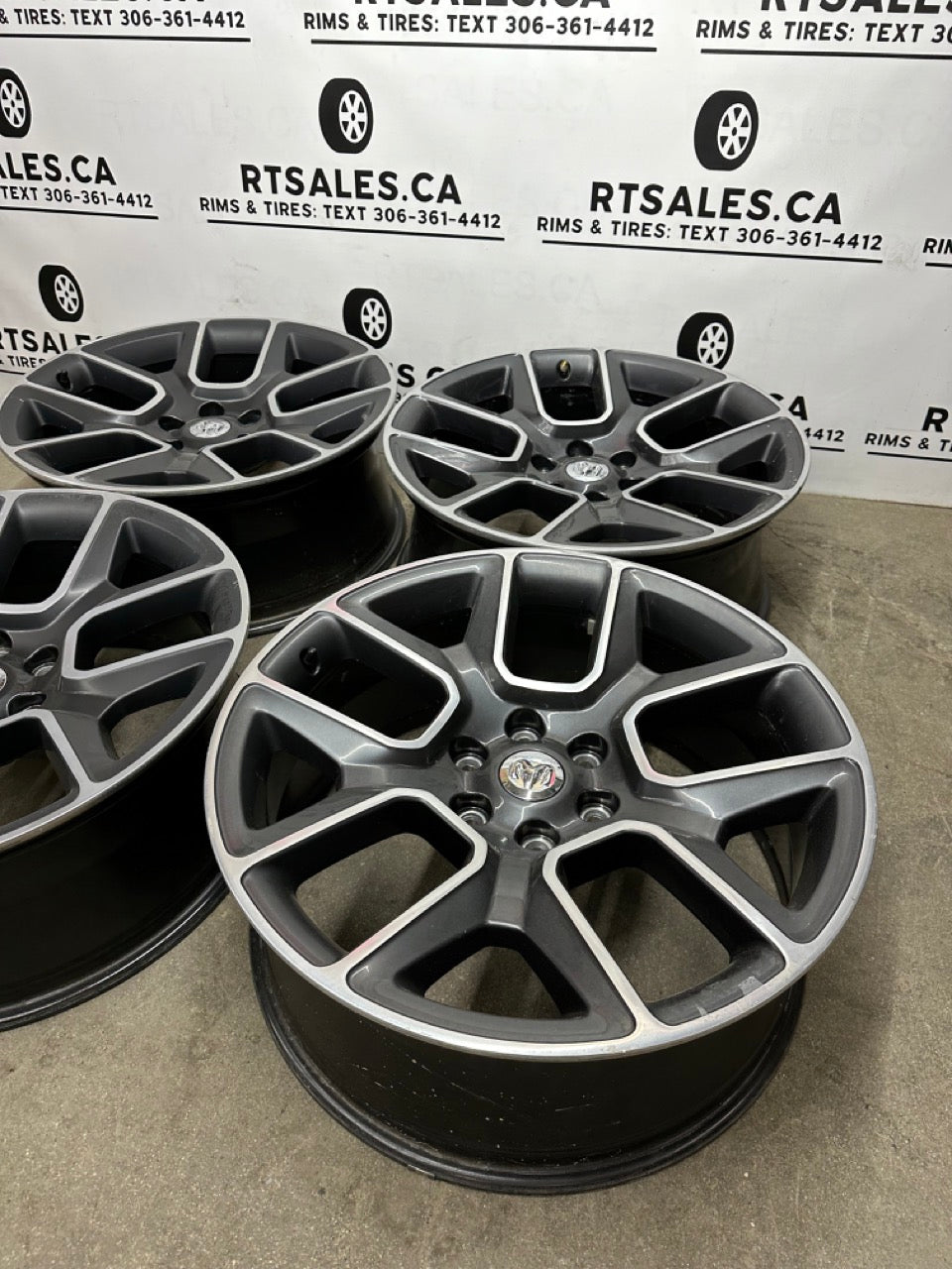 22x9 Dodge Ram OEM 1500 Rims 6x139.7 (Used)