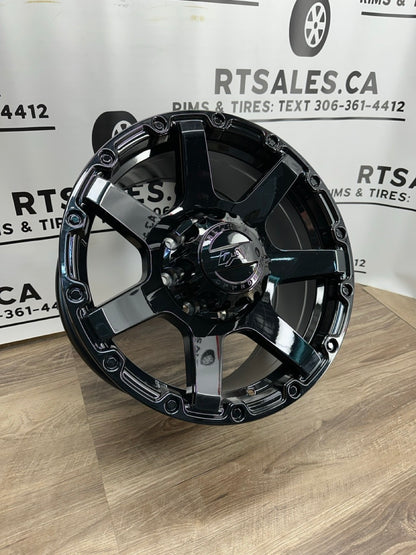 18x9 Dai Barrett Rims 8x165