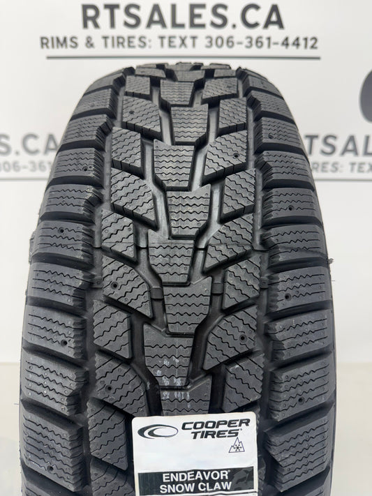 205/55R16 XL Cooper Endeavor Snow Claw Studdable Winter Tires - R&T Sales