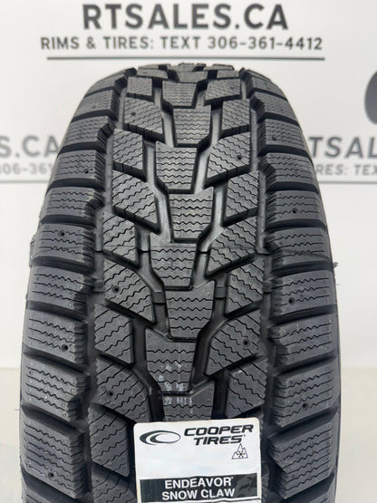 225/60R17 Cooper Endeavor Snow Claw Studdable Winter Tires - R&T Sales